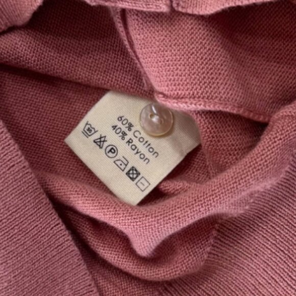 MARMAR COPENHAGEN - TILIANA KNIT CARDIGAN - 60% COTTON - PINK - 10Y - NEW NO TAG - Picture 4 of 4